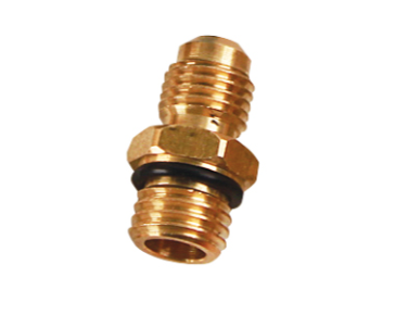 R-1234yf Manual Coupler to 1/4 Hose Adapter - Cold Hose