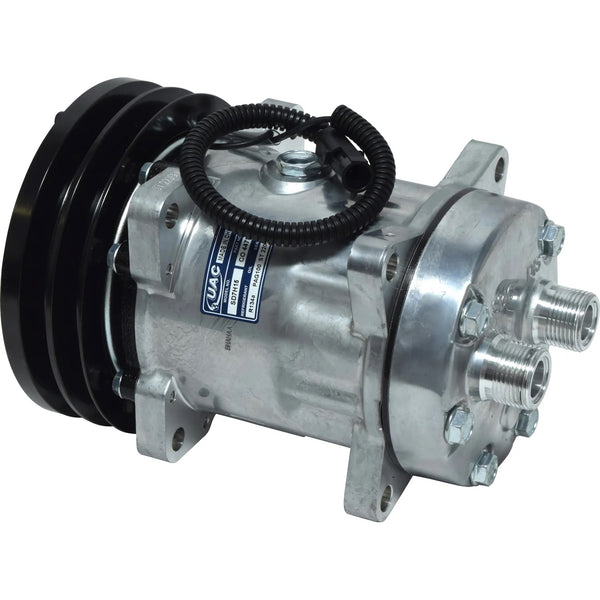 New Sanden Style Model Number 4478 4609 4690 AC Compressor - Cold Hose