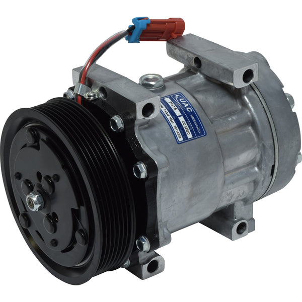 Sanden 4332 New Generic AC Compressor - Cold Hose