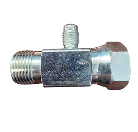 # 10 Inline Hose Adapter with 7/16" R12 Charge Port or Switch Port