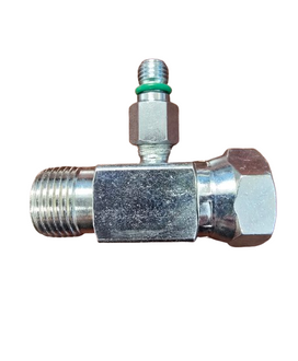 # 10 Inline Hose Adapter with 10mm Switch Port