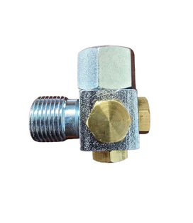 #8 Female Oring 90 Degree to #8 Male Insert Oring with Four 3/8"-24 Female Ports