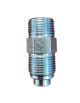 #8 Male O-Ring to #8 Male Insert O-Ring Adapter, Steel Fitting