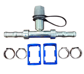 #8 Inline Splicer w/R-1234yf 17mm Discharge Port, BurgaClip Kit