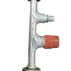 # 8 Straight O-ring Fitting with R-134a 16mm Discharge Port and 10mm Switch Port