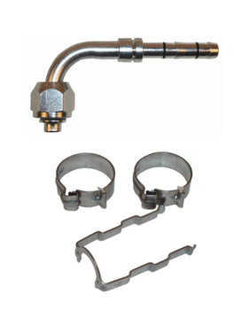 # 6 - # 8 Female Oring 90 Degree, EZ Clip Kit