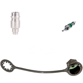 Low Side R1234yf 14mm Charge Port Aluminum Weld On