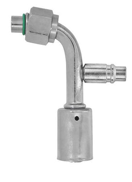 # 8 90 Degree O-ring Fitting R1234yf 17mm Discharge Port