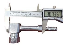 # 8 90 Degree Short Drop Fitting, BurgaClip Kit