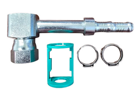 # 8 90 Degree Short Drop Fitting, BurgaClip Kit