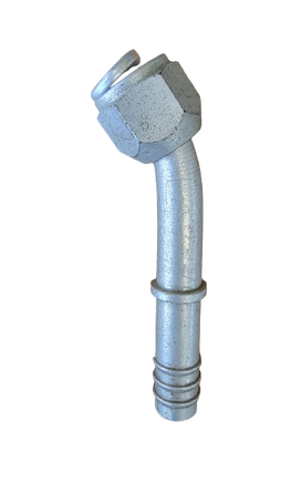 # 8 - # 10 45 Degree Flare Fitting Barb