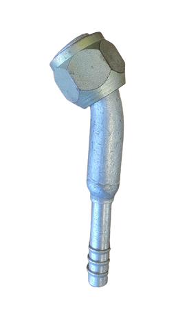 # 8 - # 6 45 Degree Flare Fitting Barb