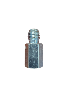 M10 Female to 7/16" R12 Male Flare Conversion Fitting