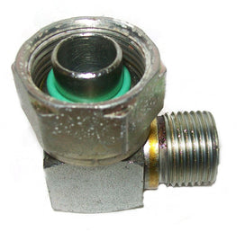 90 Degree Adapter Tube-O to #8 Male Insert Oring