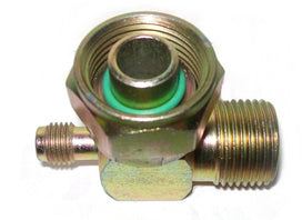 Tube O Suction Fitting 1/4" R12 Low Side Port