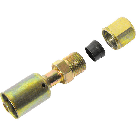 12 Straight Compression Fitting - Cold Hose