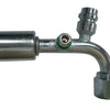 #8 90 Female Oring Fitting with Top R-134a 16mm Discharge and Left Side 10mm Switch Port