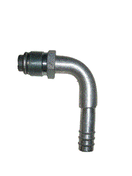 # 6 90 Degree O-ring Fitting Barb