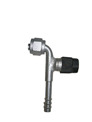 # 10 90 Degree O-ring Fitting 7-16" R-12 or Switch Port