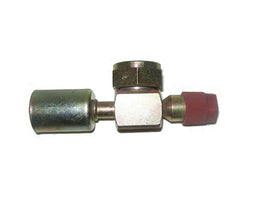 # 8 90 Degree RotaLock with 16mm R134a Switch or Service Port