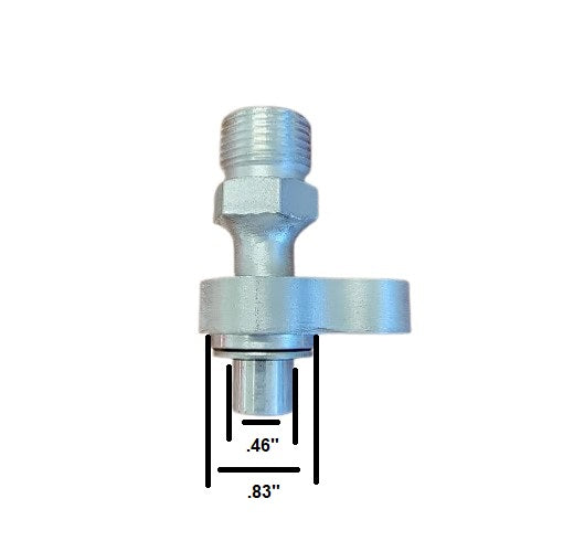 2003-2013 Chevy GMC Truck Condenser Inlet and Outlet Pad Adapter Fitti ...