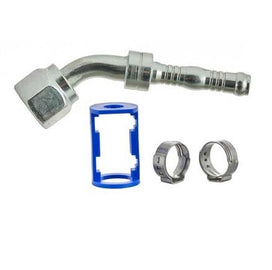 #8 - #10 Female Oring 45 Degree, BurgaClip Kit