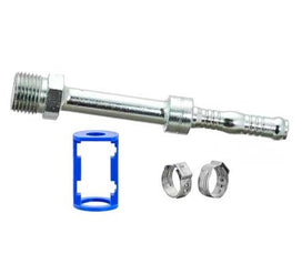 #6 Male Insert Oring Straight, BurgaClip Kit