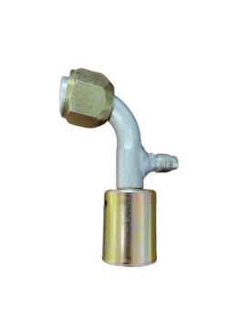 # 10 90 Degree Flare Fitting with 1/4" R12 or Switch Port