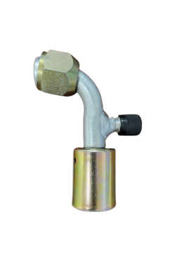 # 10 90 Degree Flare Fitting with 1/4" R12 or Switch Port