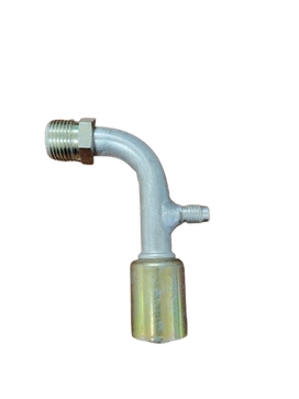 # 10 90 Degree O-ring Fitting 1/4" R-12 or Switch Port