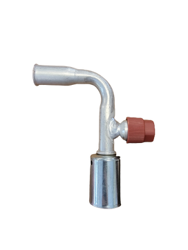 # 8 90 Degree Female Springlock R-134a 16mm Discharge Port