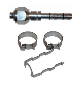 #6 - #8 Female Oring Straight, EZ Clip Kit