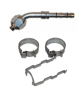 #12 Female Oring 45 Degree, EZ Clip Kit