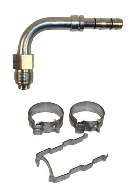 #8 Male Oring 90 Degree, EZ Clip Kit