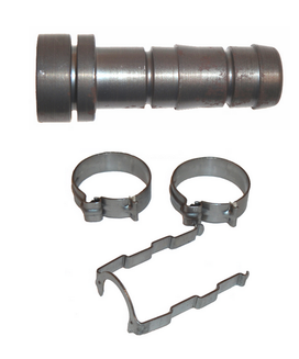 #10 Lifesaver Braze on EZ Clip Hose Nipple Kit, Steel