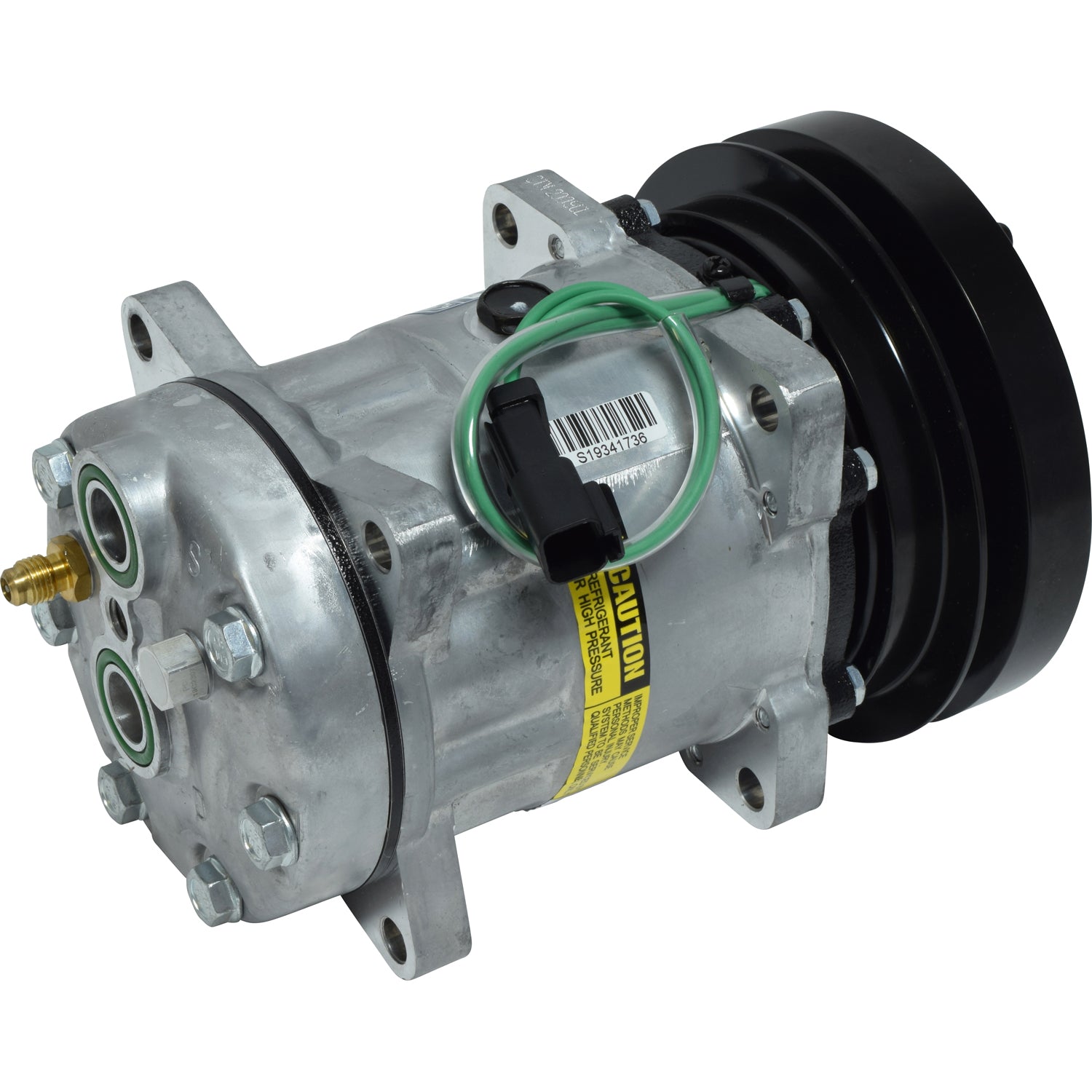 Sanden 4479 New Generic AC Compressor - Cold Hose