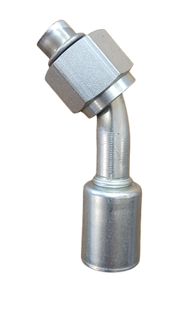 # 12 - # 10 45 Degree Female O-ring Fitting
