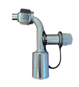 # 8 90 Degree O-ring Fitting R1234yf 17mm Discharge Port