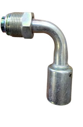 # 12 - #10 90 Degree O-ring Fitting