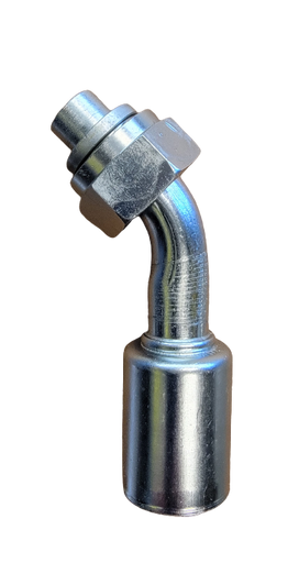 Tube-O to # 10 Hose 45 Degree