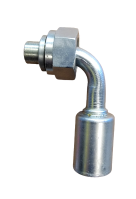 Tube-O to # 8 Hose 90 Degree