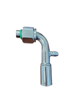 # 10 90 Degree O-ring Fitting 1/4" R-12 or Switch Port