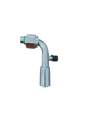 # 10 90 Degree O-ring Fitting 1/4" R-12 or Switch Port