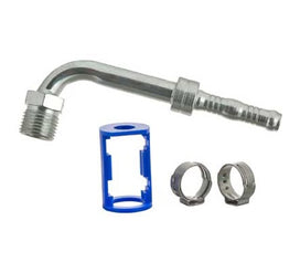 #6 Male Insert Oring 90 Degree, BurgaClip Kit