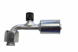 # 8 90 Degree Flare Fitting with 1/4" R12 or Switch Port