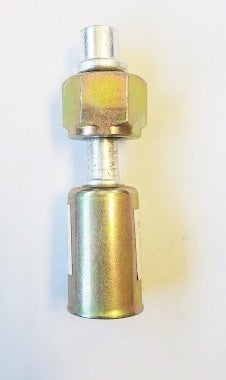 # 8 - # 6 Straight O-ring Fitting in Gold