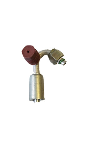 #6 135 Degree O-ring Fitting R-134a Discharge Port