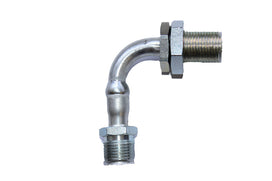 # 10 90 Degree Bulkhead to # 10 Male Insert Oring Fitting