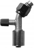 # 6 45 Degree O-ring Fitting R-134a 16mm Discharge Port