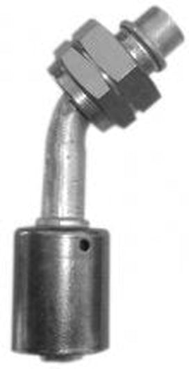 #8 M20 45 Degree O-ring Fitting to #6 Hose